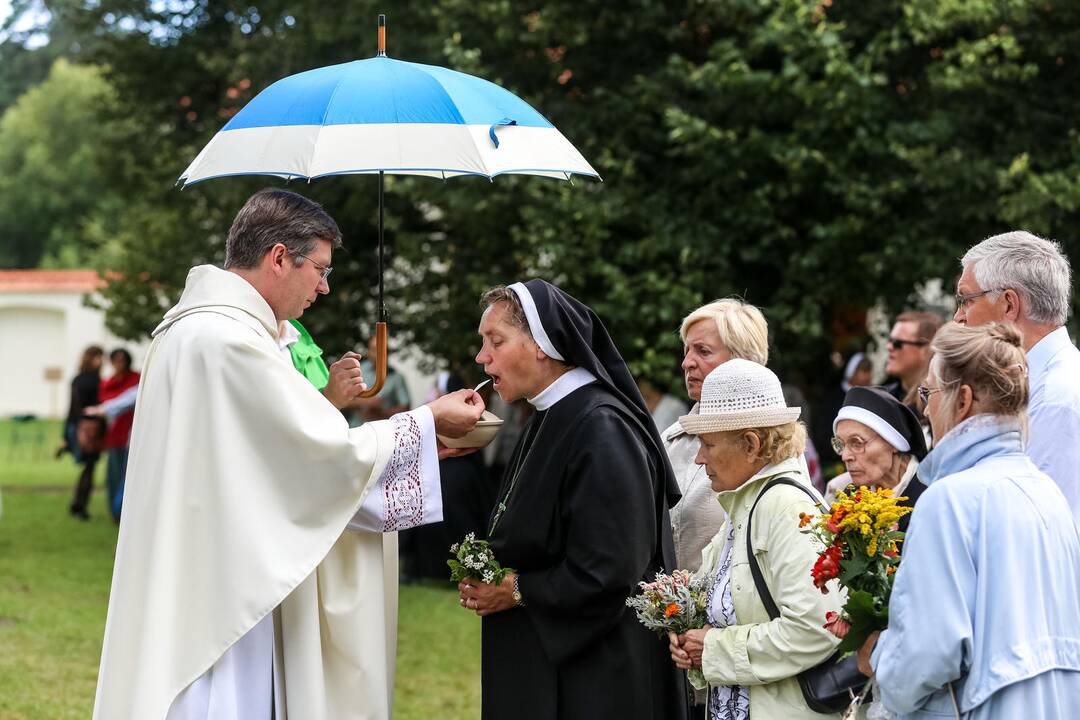 Žolinių šv. mišios Pažaislio vienuolyne