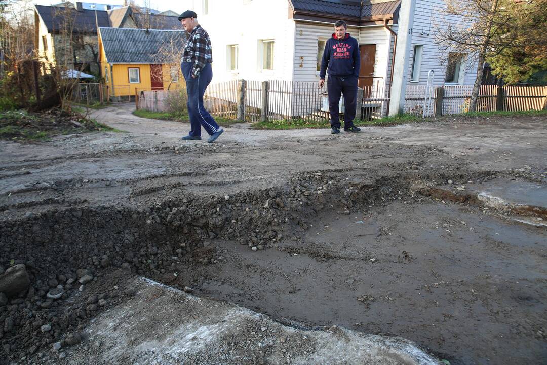 Kėdainių g. darbai sutrikdė aplinkinių gyvenimą