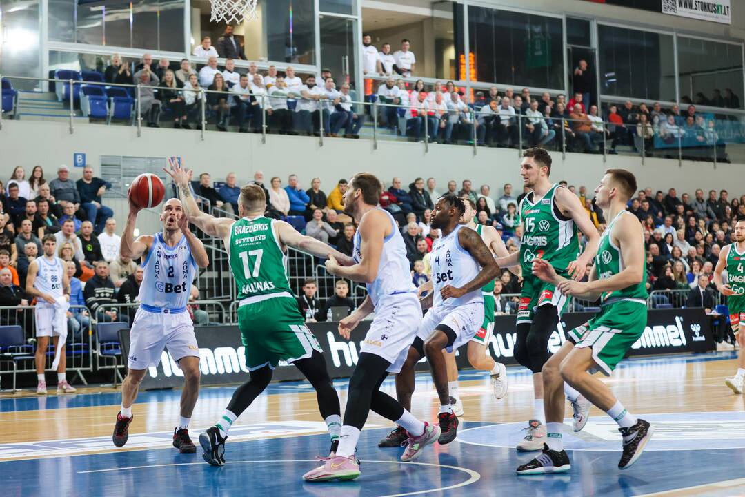 LKL lyderių mūšis: „CBet“ – „Žalgiris“