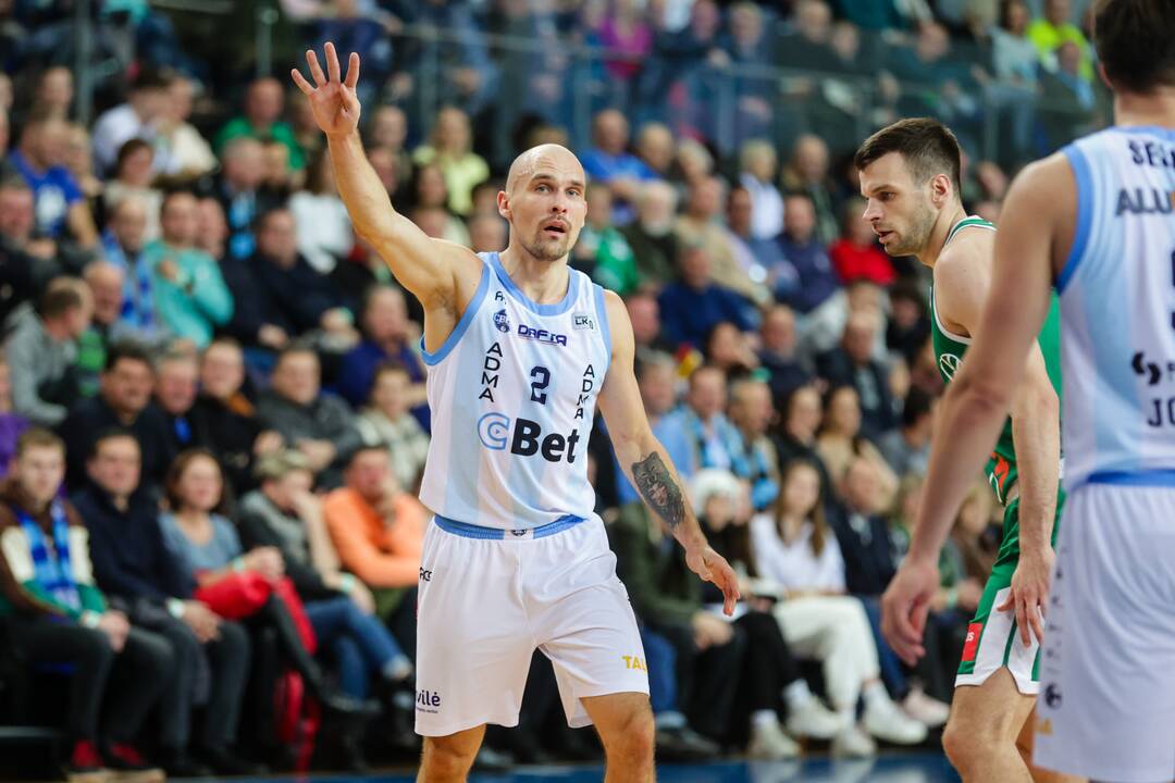 LKL lyderių mūšis: „CBet“ – „Žalgiris“