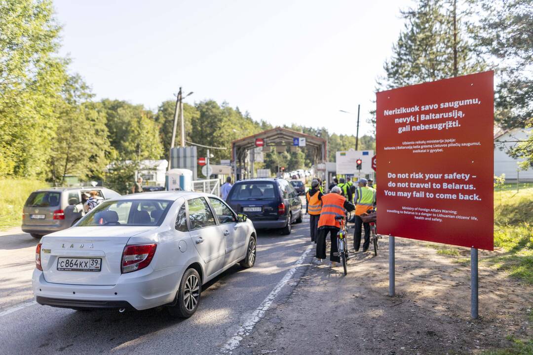 Eilės į Baltarusiją per Šumską