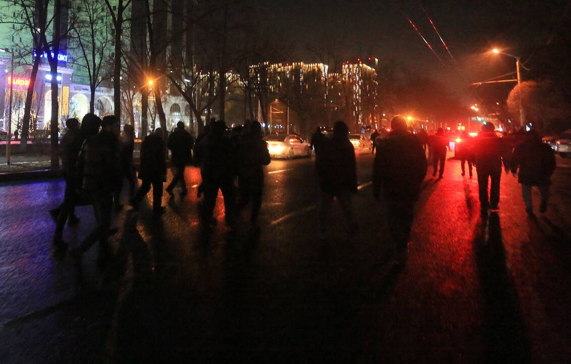 Kazachstane – protestai dėl energijos kainų kilimo