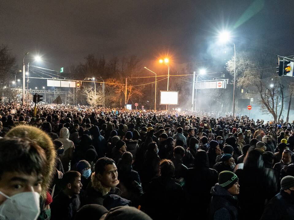 Kazachstane – protestai dėl energijos kainų kilimo