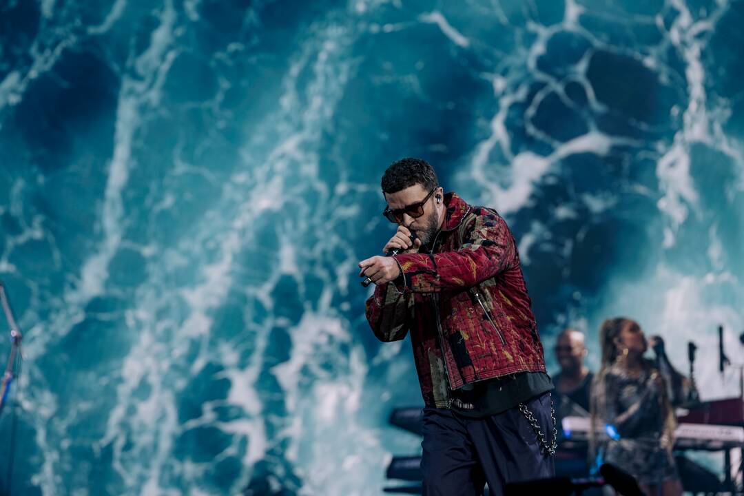 Justino Timberlake'o koncertas Kauno stadione