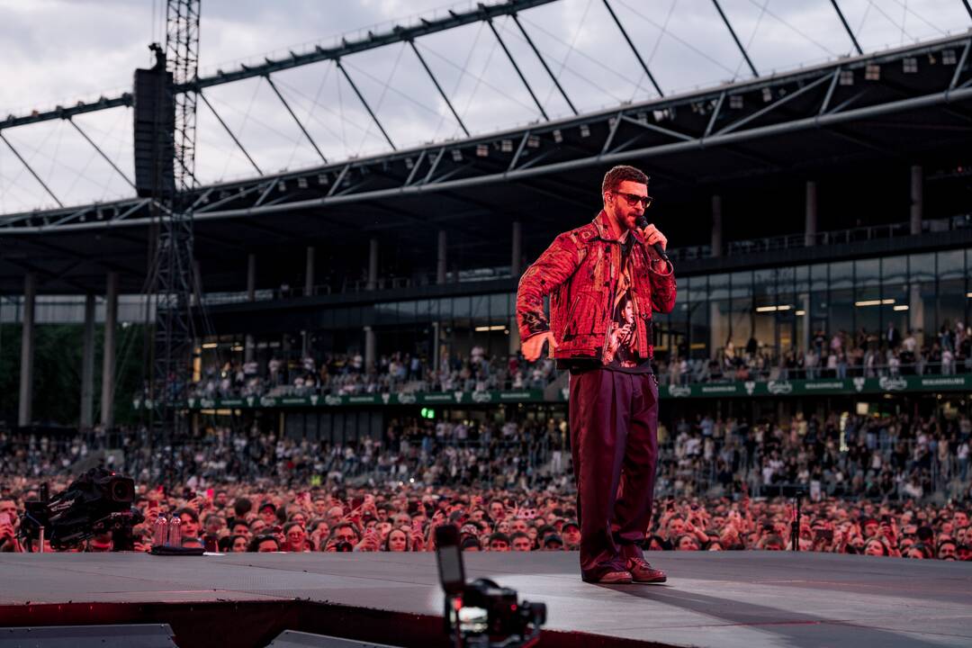 Justino Timberlake'o koncertas Kauno stadione