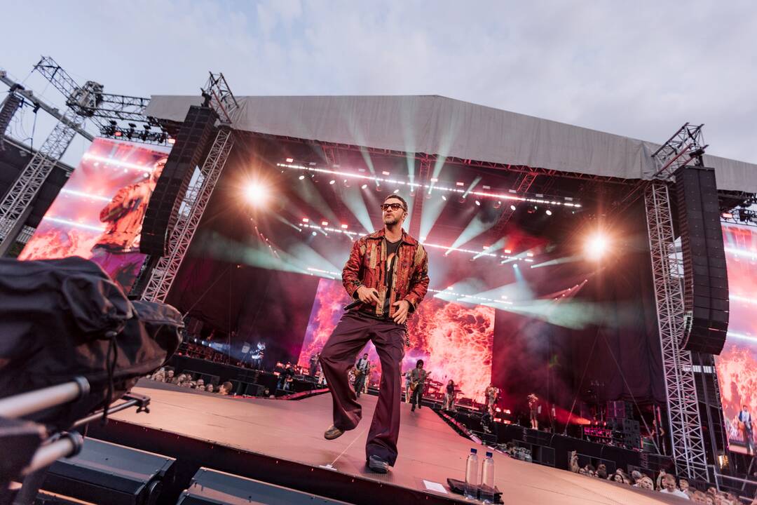 Justino Timberlake'o koncertas Kauno stadione