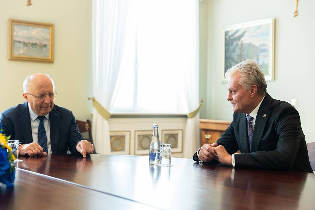 Andrius Kubilius ir Gitanas Nausėda
