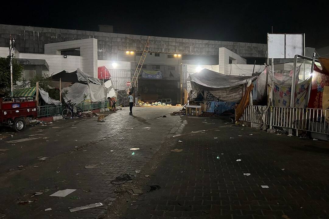 Izraelio ir „Hamas“ susirėmimai paralyžiavo Gazos ligonines