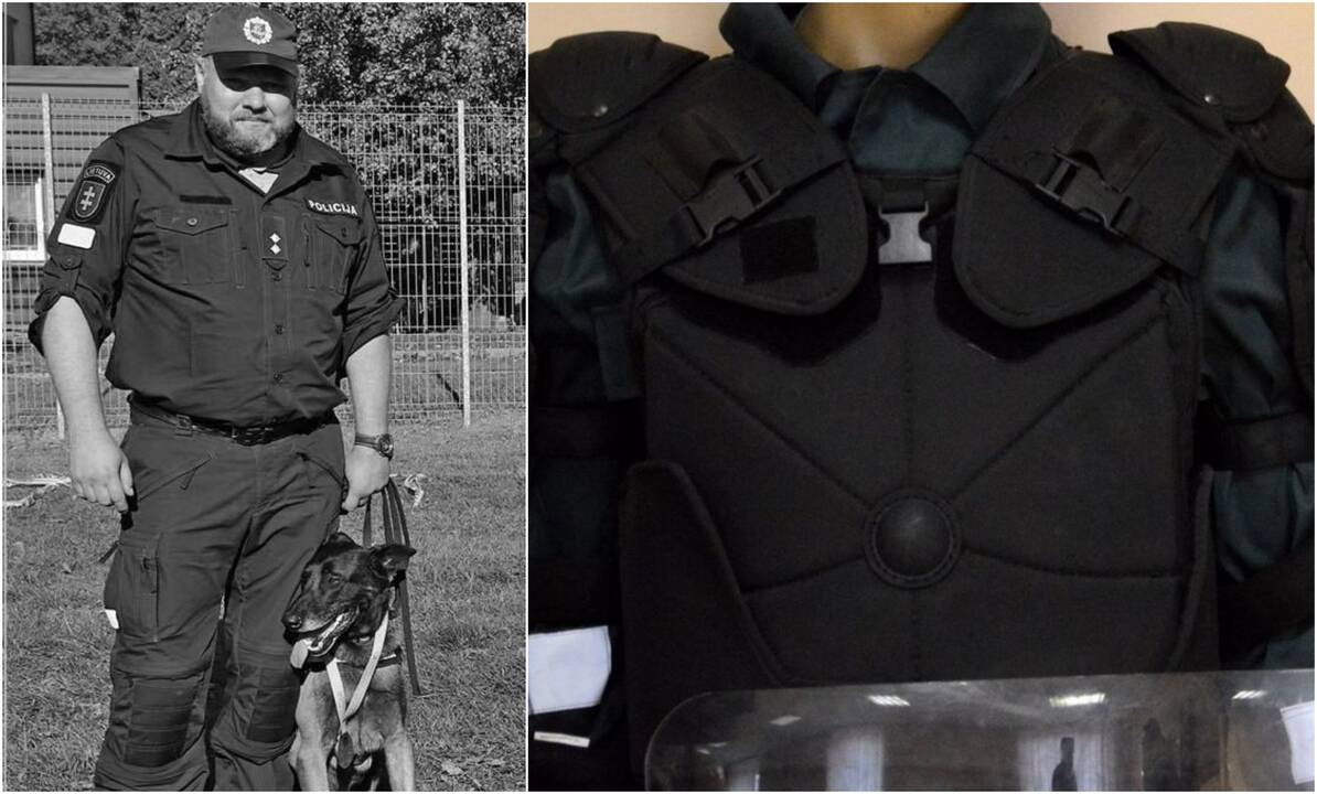 Klausimai po tragedijos: ar žuvęs pareigūnas vilkėjo neperšaunamą liemenę?