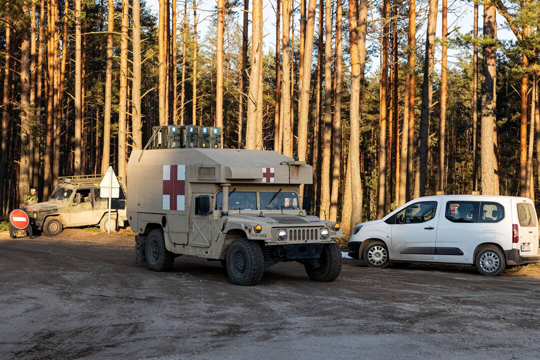 Iš JAV kariuomenės naujausia informacija – į Pabradę gabenama speciali įranga