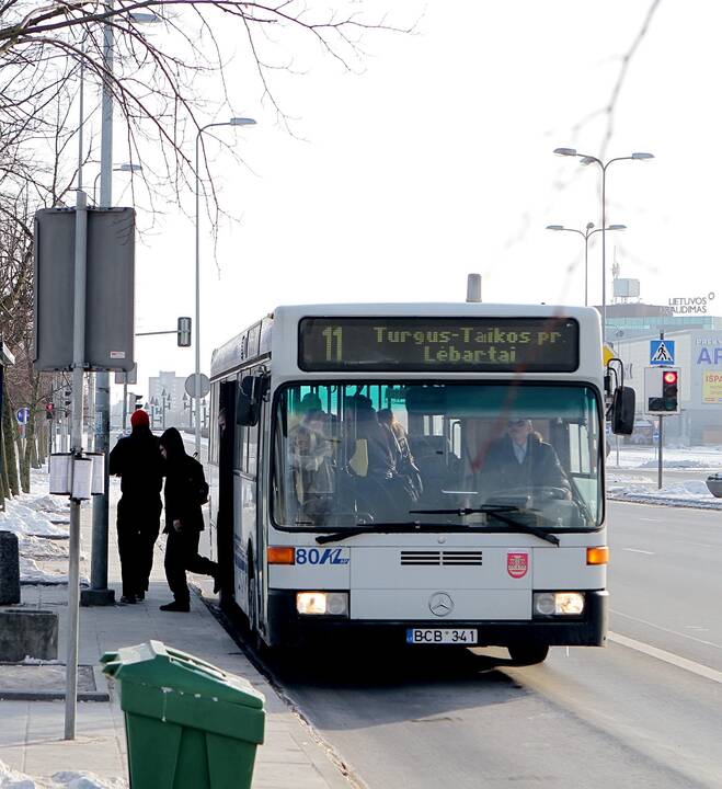 Savaitgalį Klaipėdoje keisis autobusų maršrutai ir tvarkaraščiai