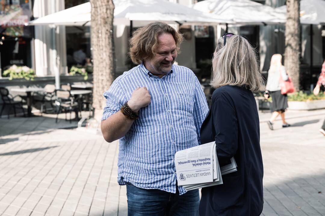 Demokratų sąjungos „Vardan Lietuvos“ Kauno skyrius pristatė komandos narius