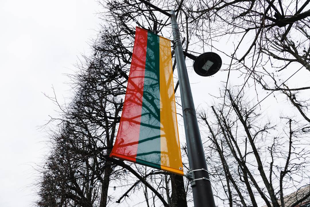 Šventinės dekoracijos Laisvės alėjoje