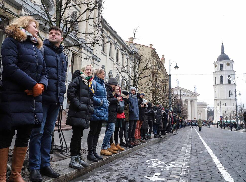 Protestas „Paskutinis skambutis“