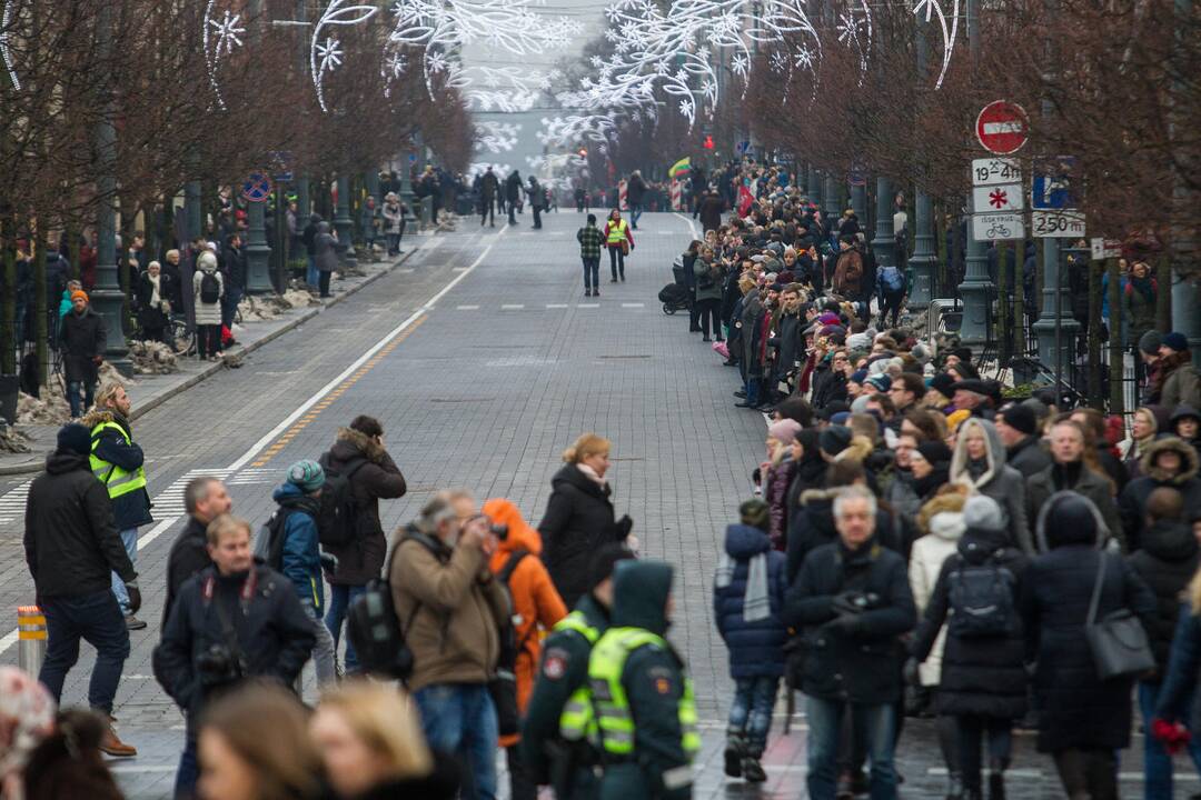 Protestas „Paskutinis skambutis“