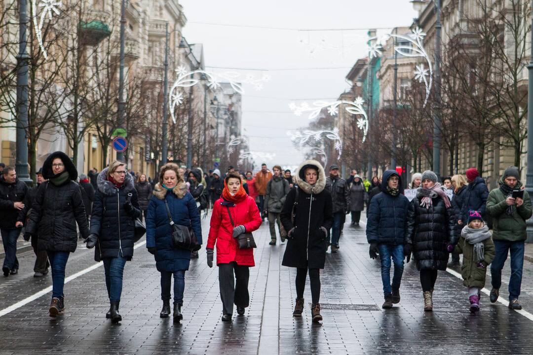 Protestas „Paskutinis skambutis“