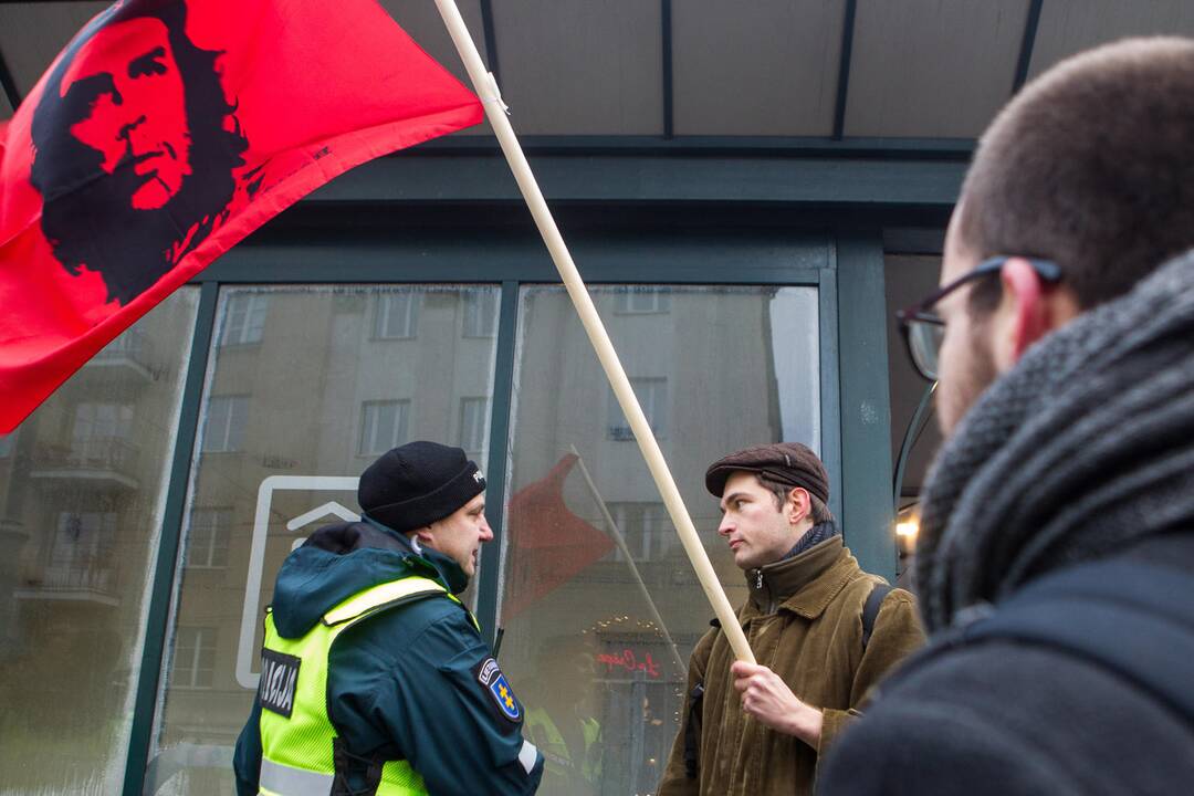 Protestas „Paskutinis skambutis“