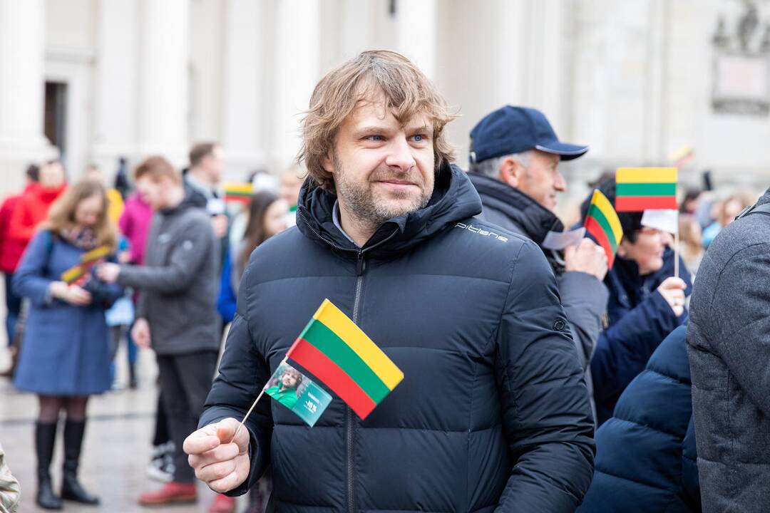 Rekordinis iš žmonių sudarytas Vytis