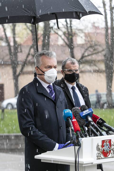 Prezidento G. Nausėdos spaudos konferencija