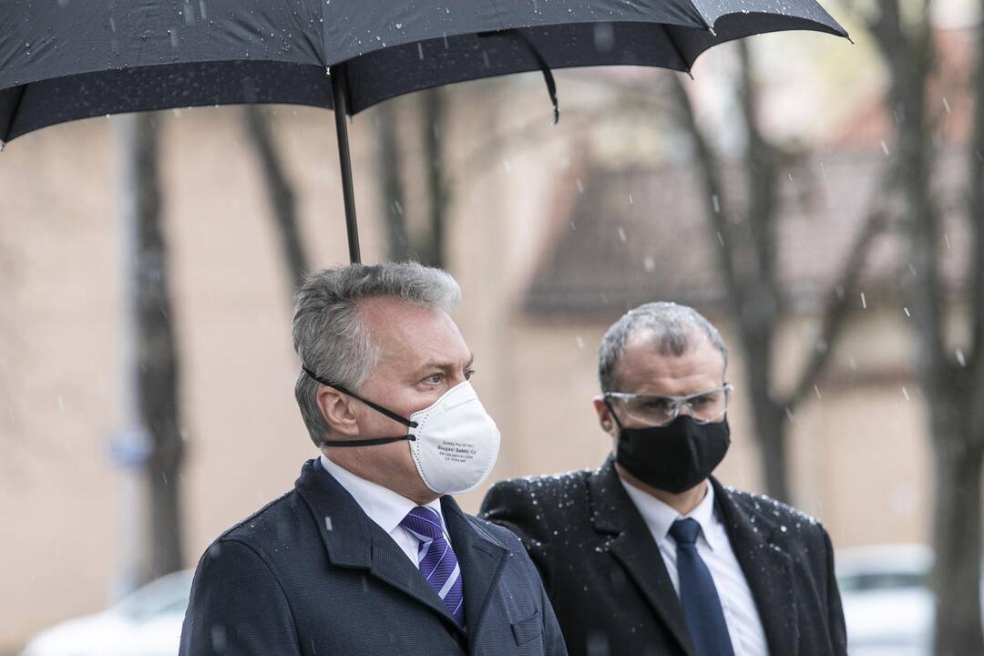 Prezidento G. Nausėdos spaudos konferencija