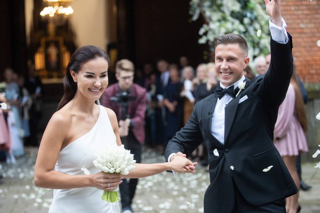I. Burlinskaitės ir L. Vaisietos vestuvės