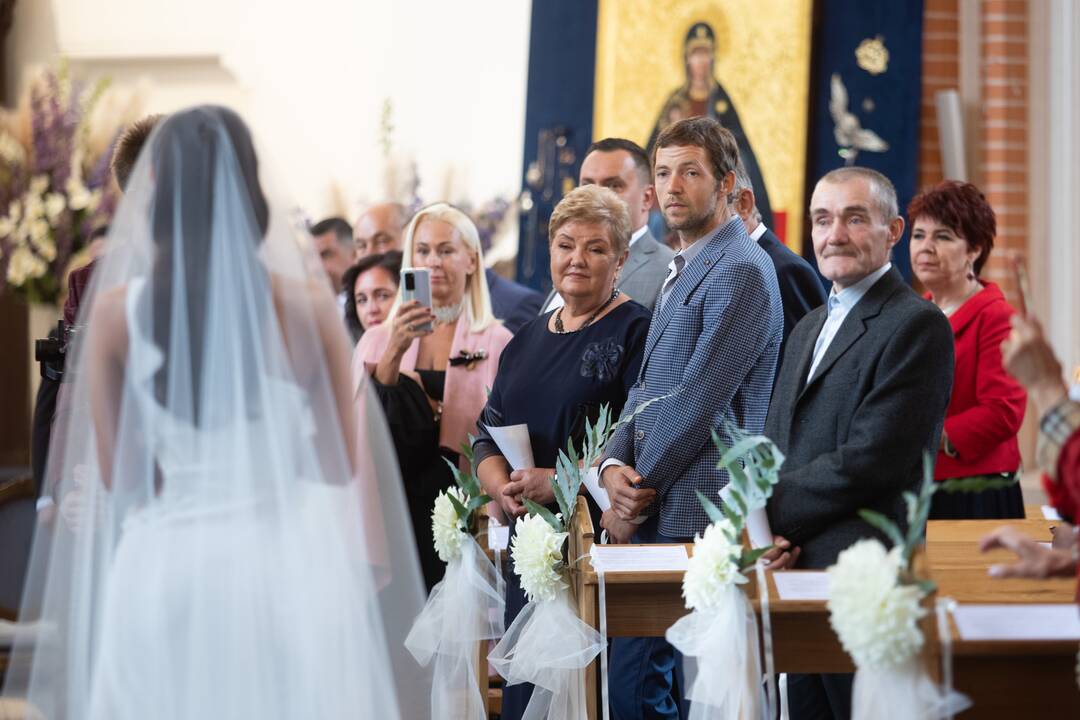 I. Burlinskaitės ir L. Vaisietos vestuvės