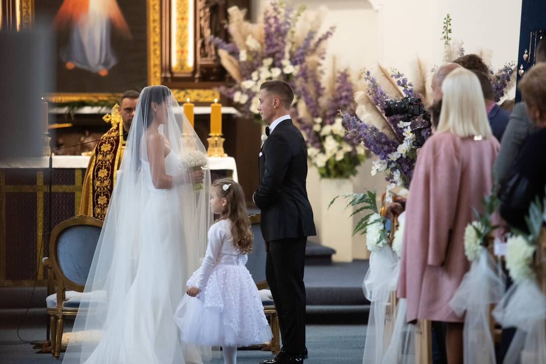 I. Burlinskaitės ir L. Vaisietos vestuvės
