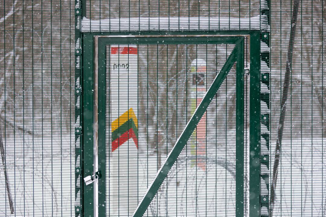 Pasienyje su Baltarusija apgręžti 38 migrantai