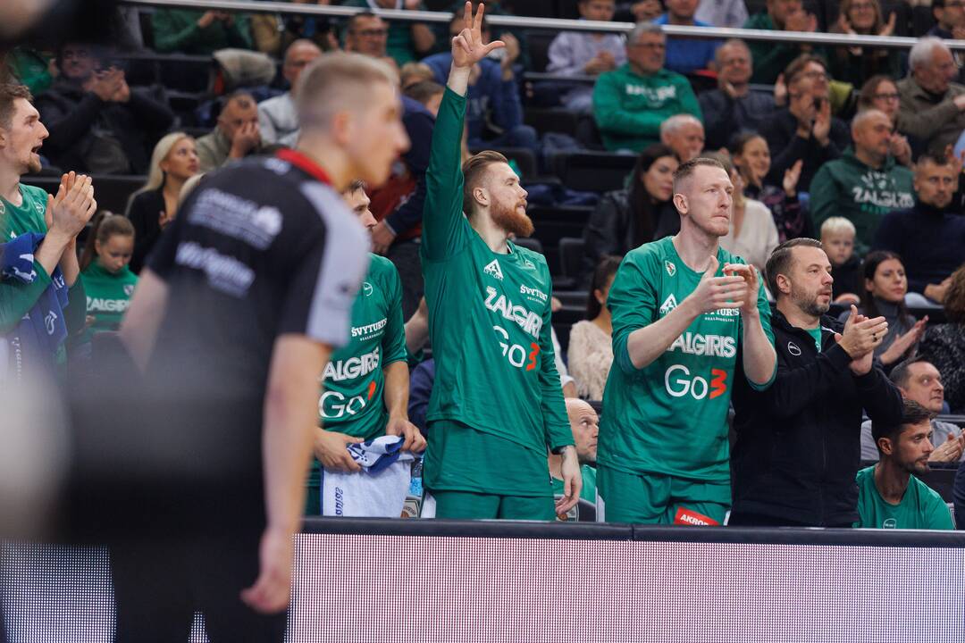 LKL: „Žalgiris“ sutriuškino „Šiaulius“
