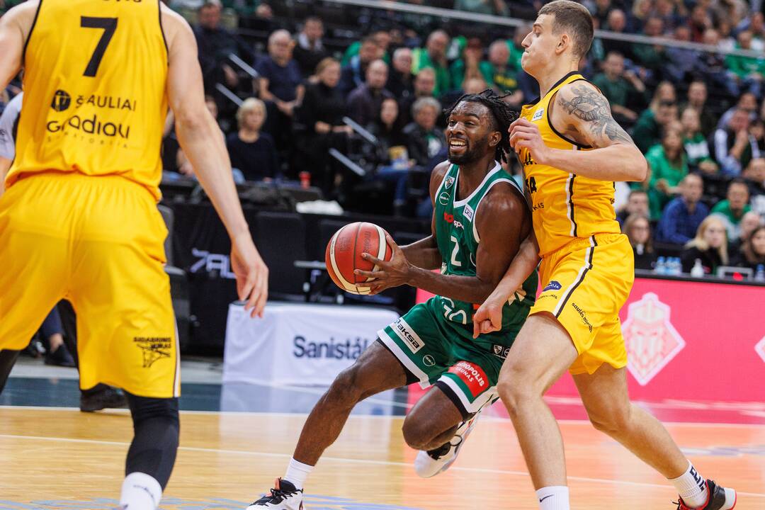 LKL: „Žalgiris“ sutriuškino „Šiaulius“