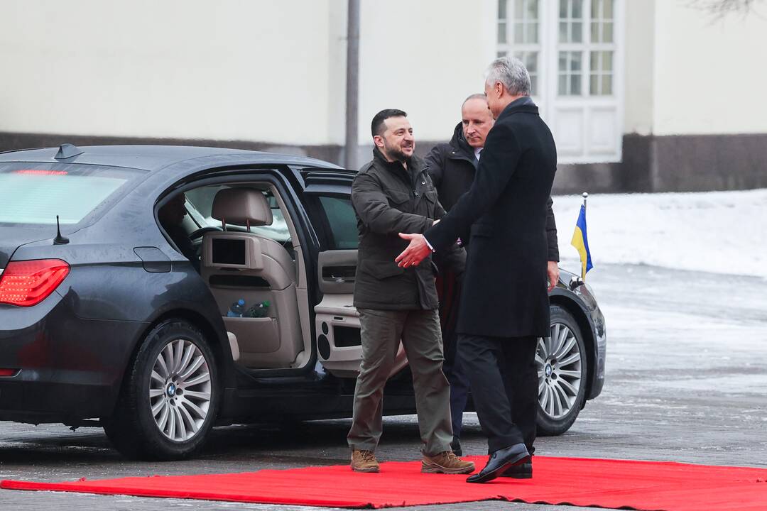 V. Zelenskio ir G. Nausėdos susitikimas