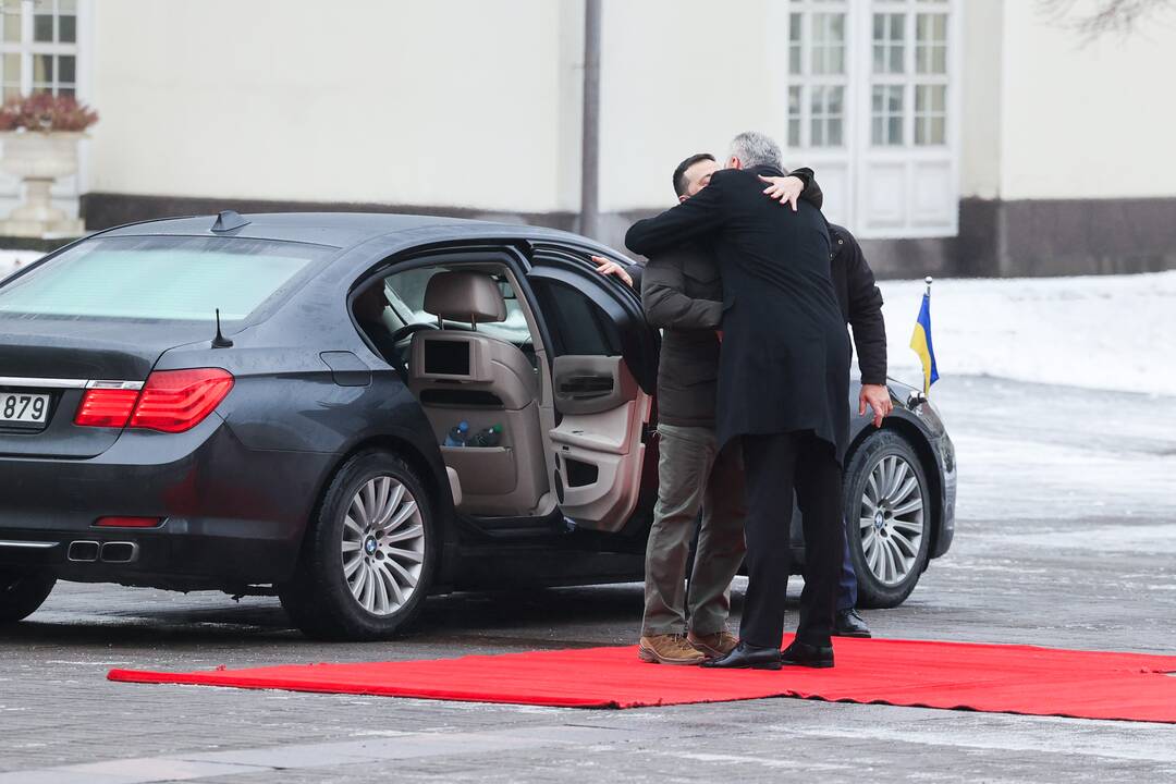 V. Zelenskio ir G. Nausėdos susitikimas