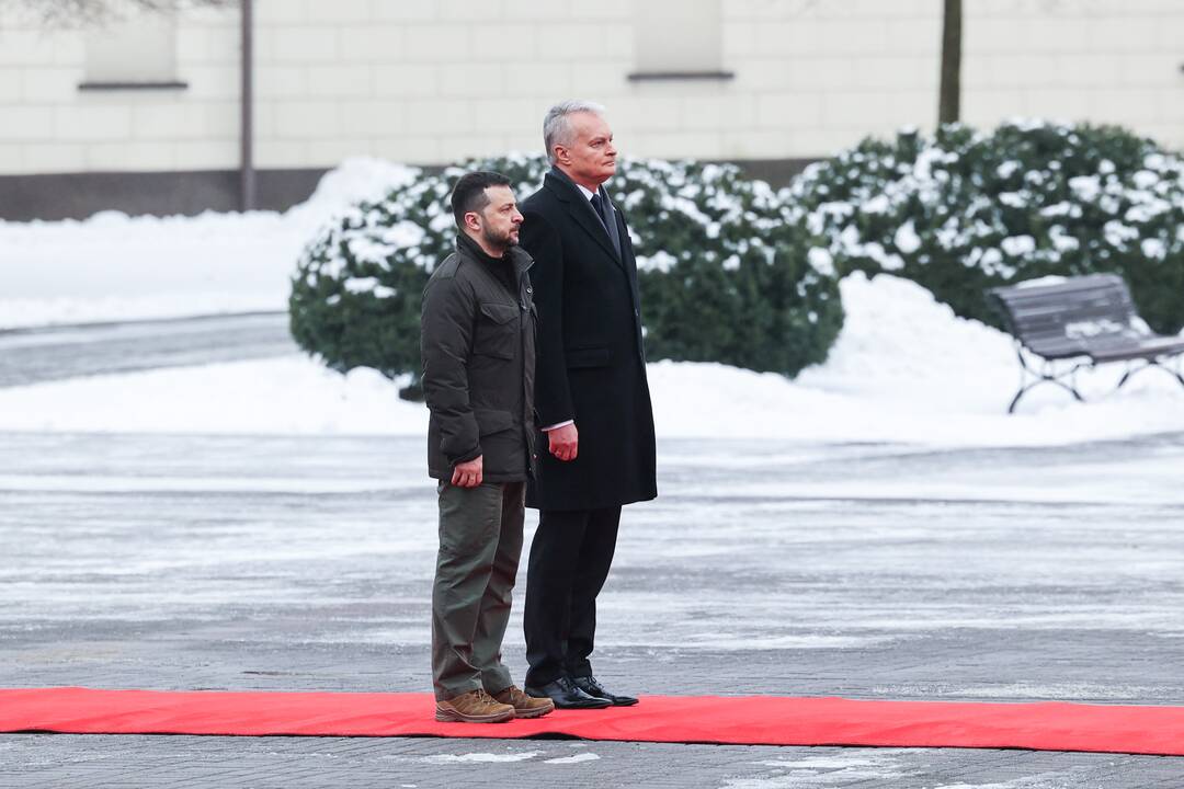 V. Zelenskio ir G. Nausėdos susitikimas