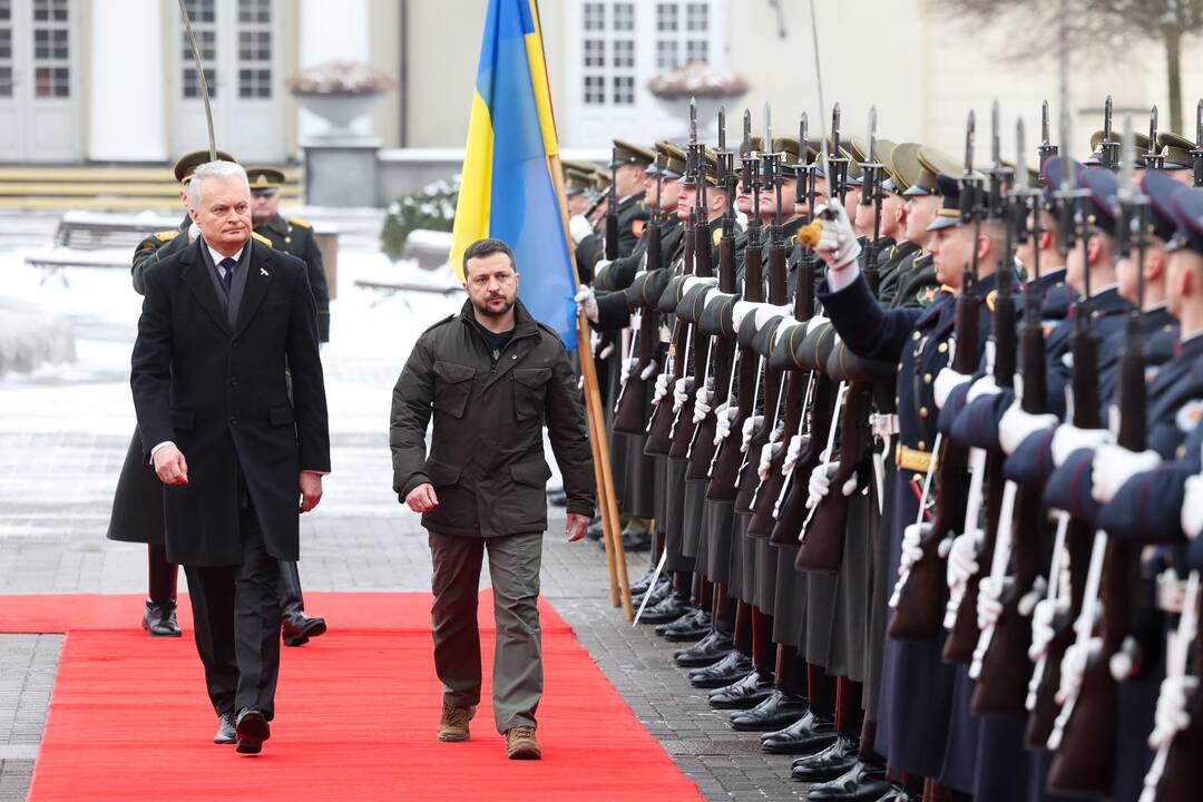 V. Zelenskio ir G. Nausėdos susitikimas