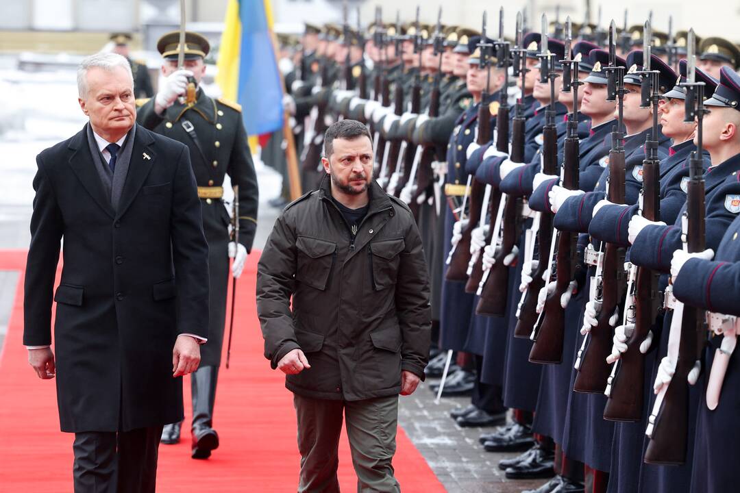 V. Zelenskio ir G. Nausėdos susitikimas
