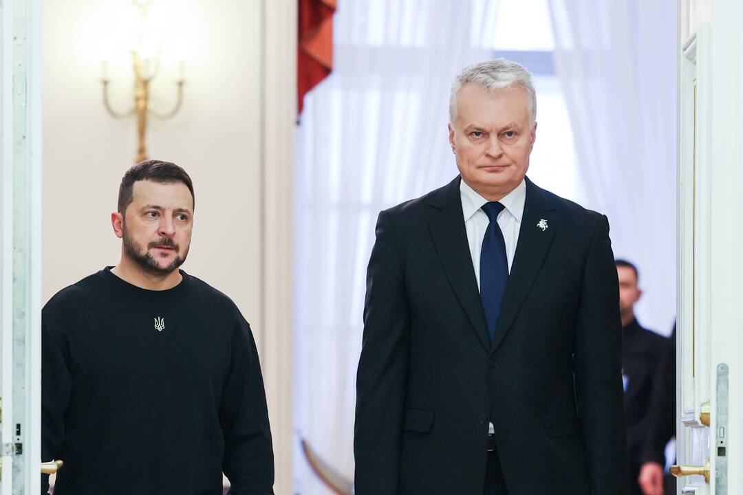 V. Zelenskio ir G. Nausėdos susitikimas