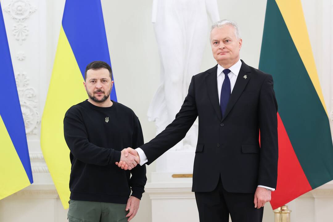 V. Zelenskio ir G. Nausėdos susitikimas