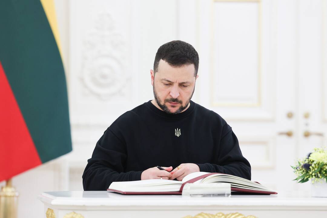 V. Zelenskio ir G. Nausėdos susitikimas