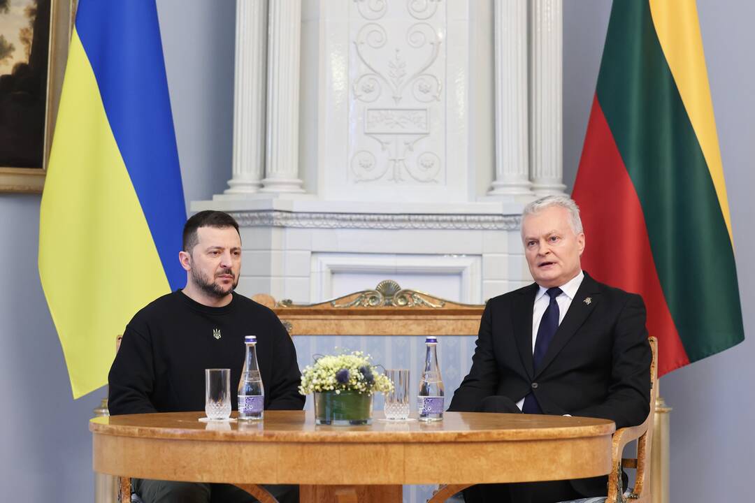 V. Zelenskio ir G. Nausėdos susitikimas