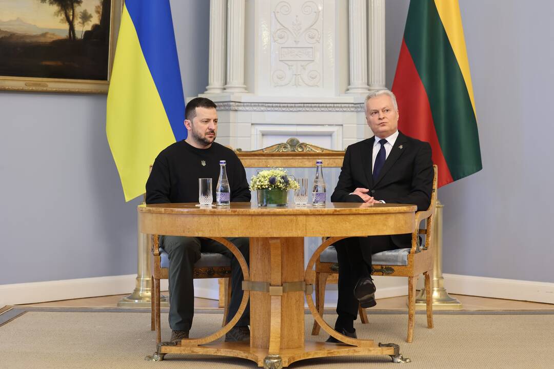 V. Zelenskio ir G. Nausėdos susitikimas