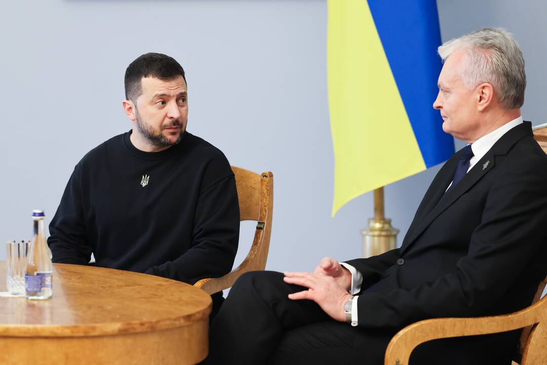 V. Zelenskio ir G. Nausėdos susitikimas