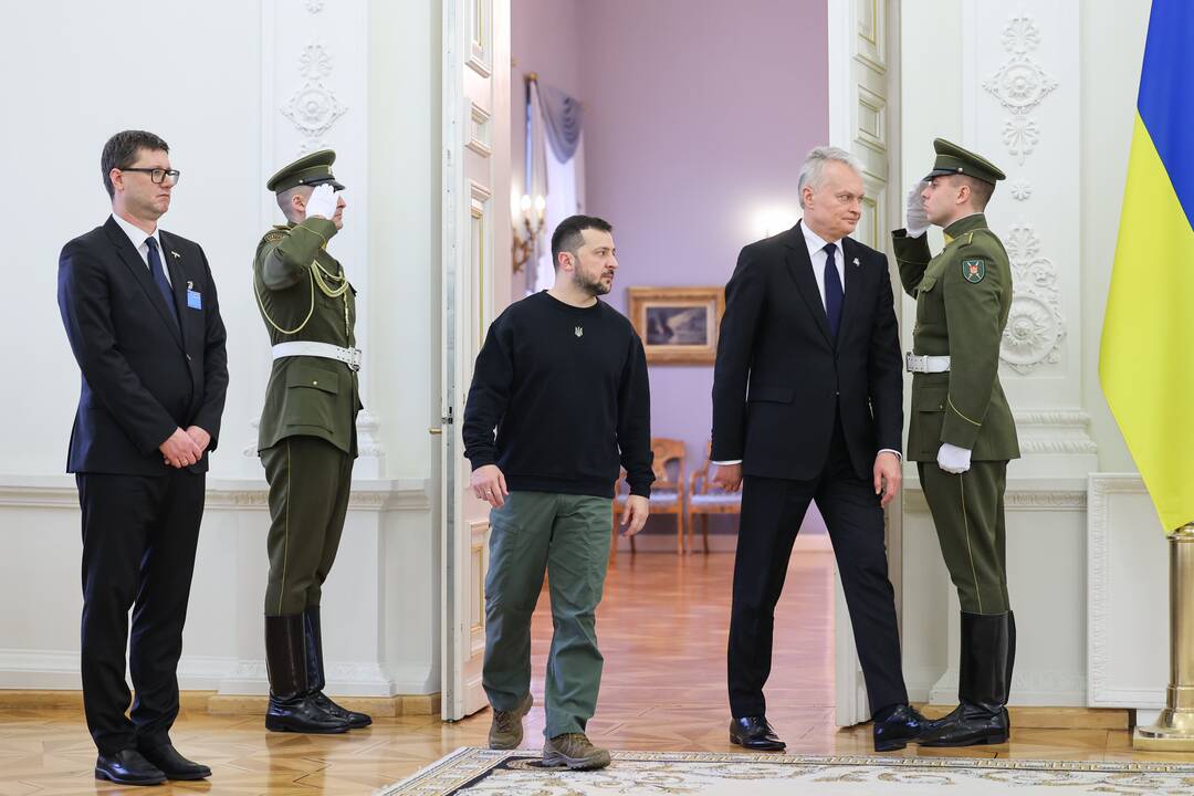 V. Zelenskio ir G. Nausėdos susitikimas