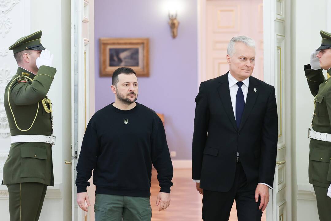 V. Zelenskio ir G. Nausėdos susitikimas