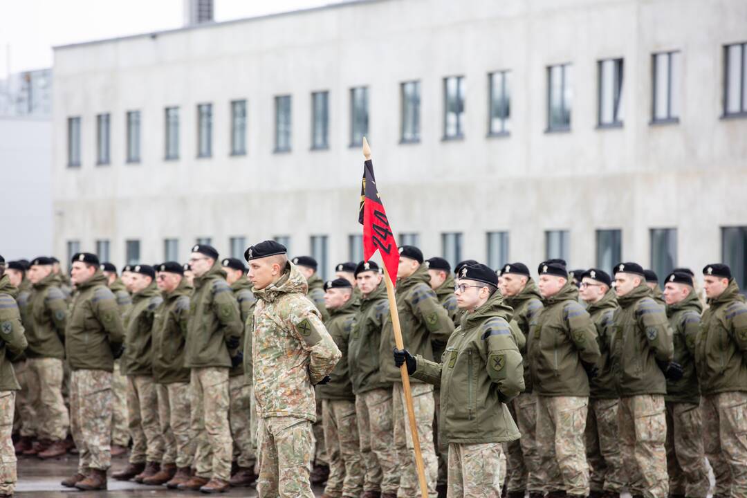 Šilalės rajone atidarytas karinis miestelis