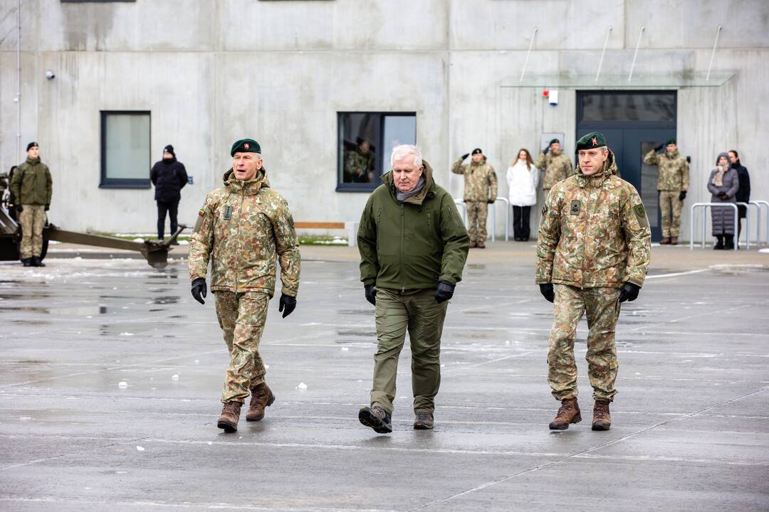 Šilalės rajone atidarytas karinis miestelis