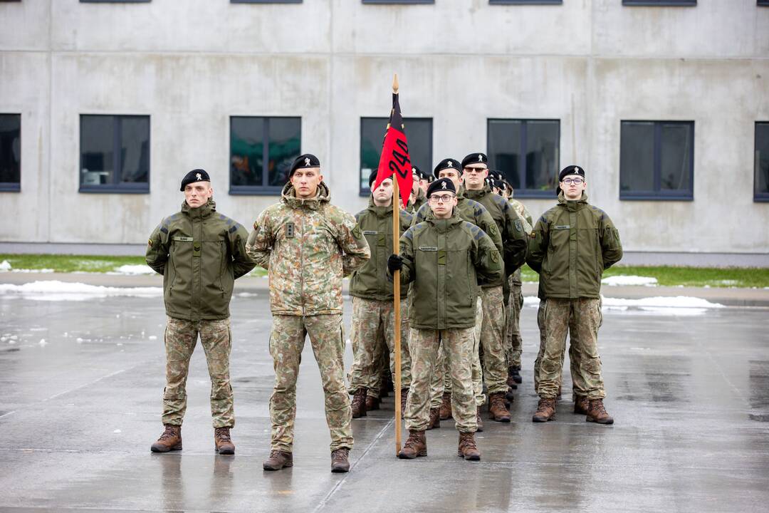 Šilalės rajone atidarytas karinis miestelis