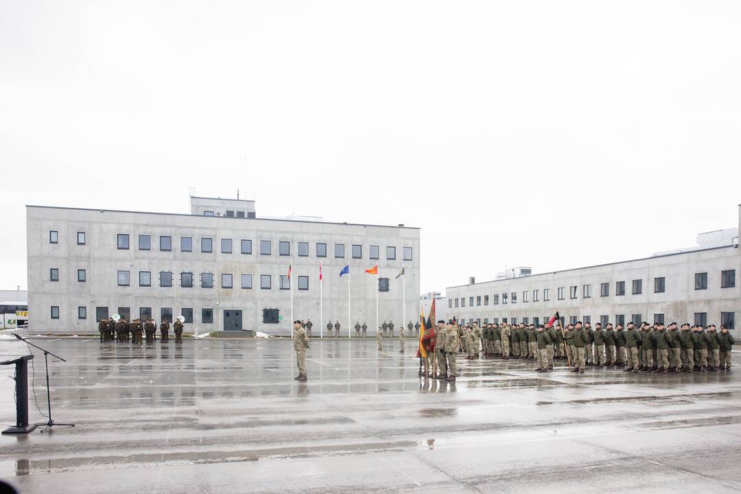 Šilalės rajone atidarytas karinis miestelis