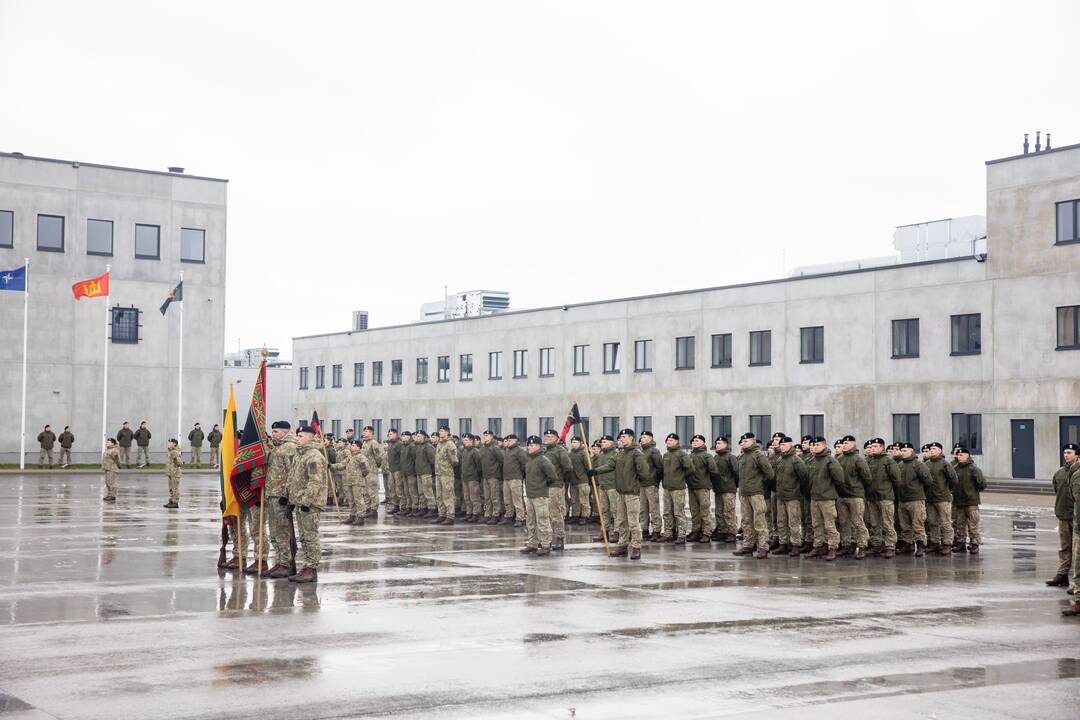 Šilalės rajone atidarytas karinis miestelis