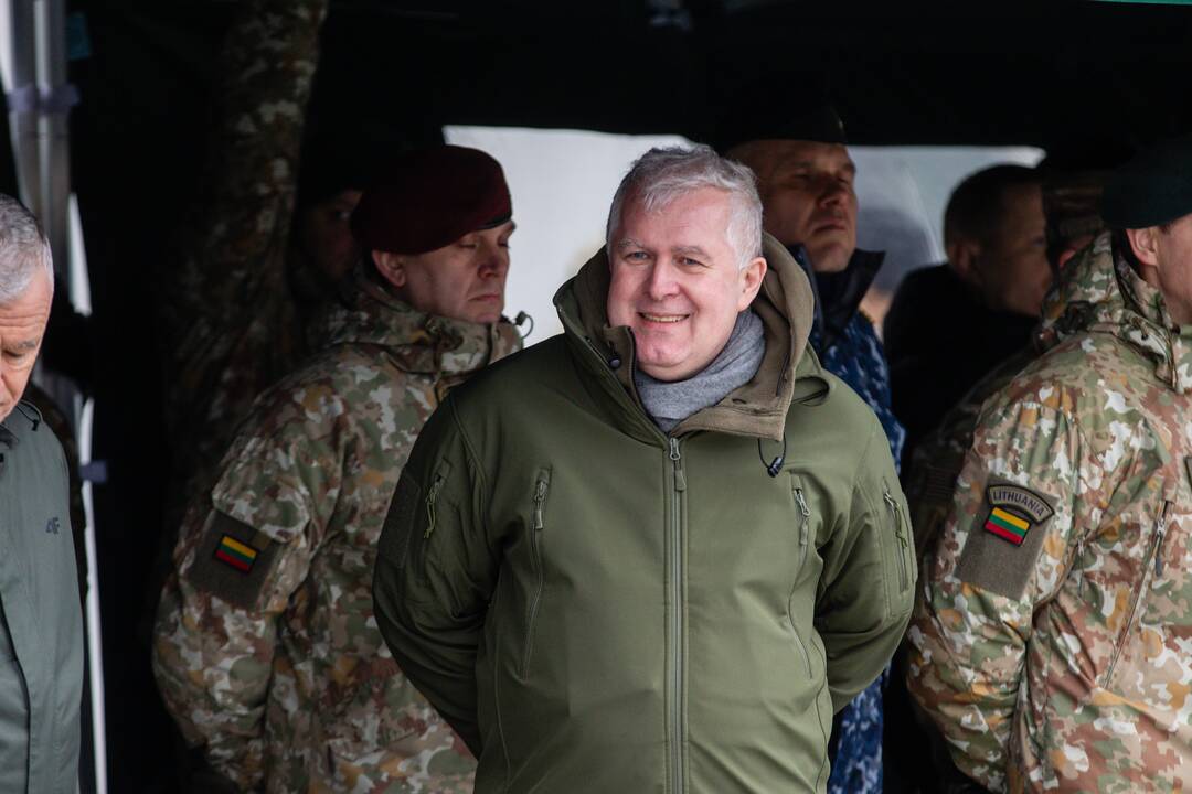 Šilalės rajone atidarytas karinis miestelis