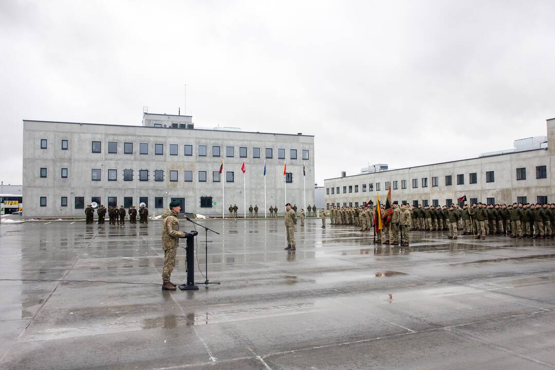 Šilalės rajone atidarytas karinis miestelis